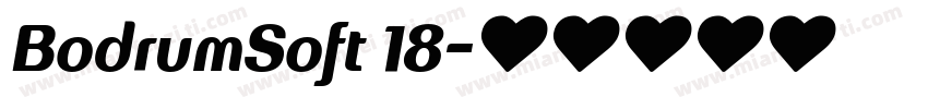 BodrumSoft 18字体转换